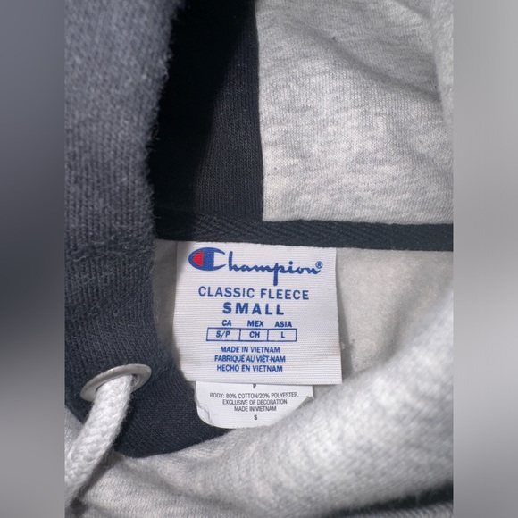 Champion color block hoodie size small - Picture 2 of 3